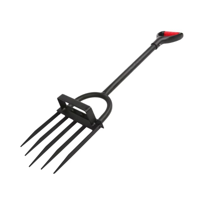 Spade Digging Fork - Wytrzymałe 5-zębne widły ogrodowe do kopania,