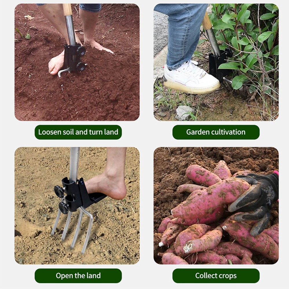 Działa na zasady mechanizmu dź – Spade Digging Fork recenzja i cena