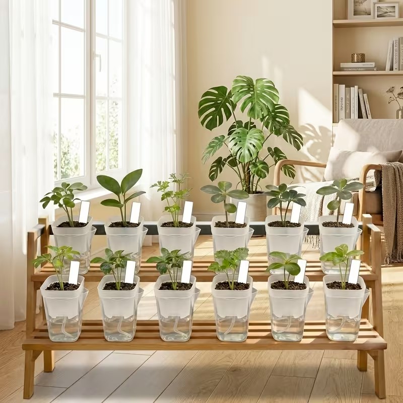 Zestaw 16/32 doniczek samonawa – Self-Watering Planter recenzja i cena