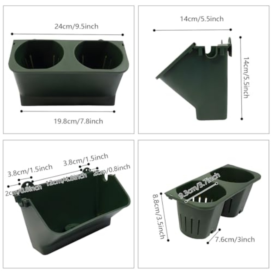 Pionowa doniczka ścienna do uż – Self-Watering Planter recenzja i cena
