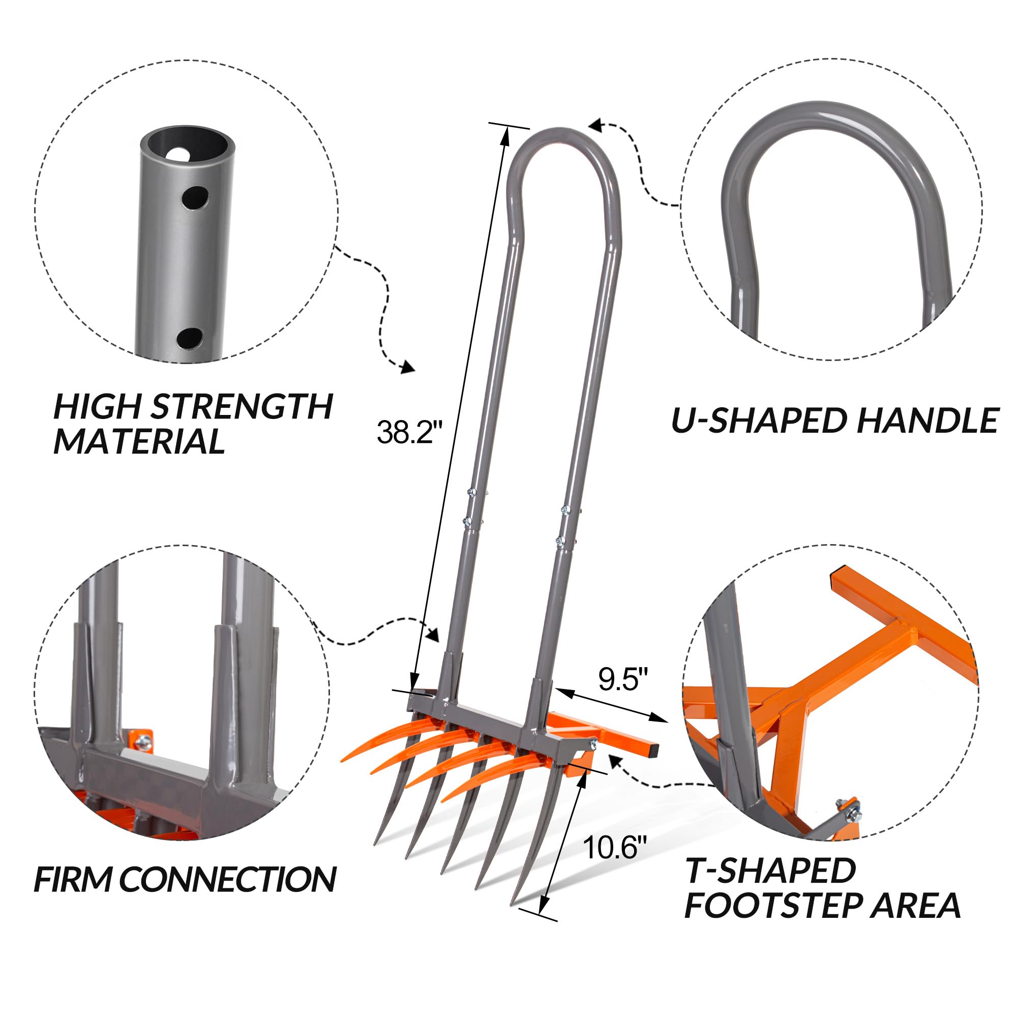 Widelce ogrodowe o szerokich z – Spade Digging Fork recenzja i cena